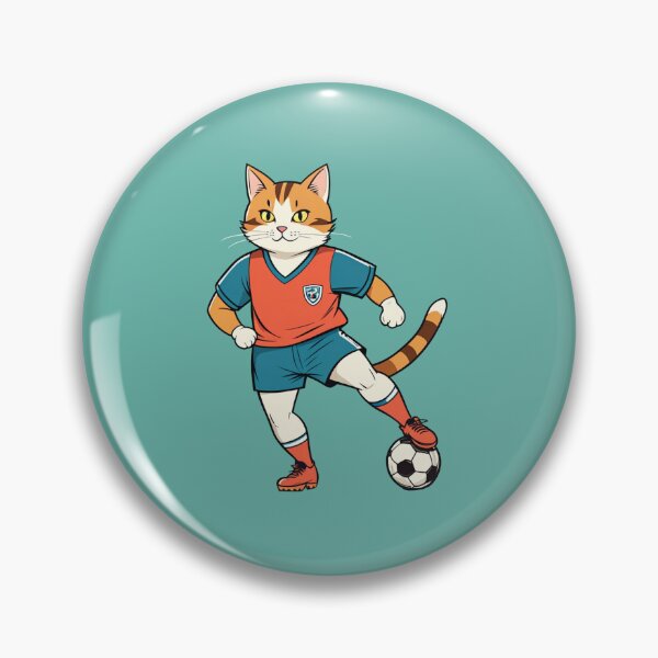 Item preview, Cat Play Soccer designed and sold by Atlantico54.
