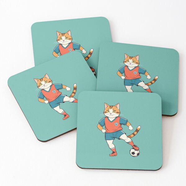Item preview, Cat Play Soccer designed and sold by Atlantico54.