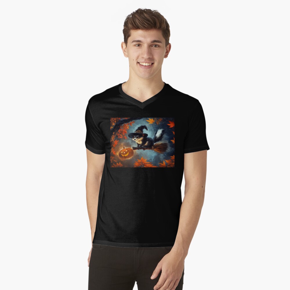 Item preview, V-Neck T-Shirt designed and sold by phatpuppyart.