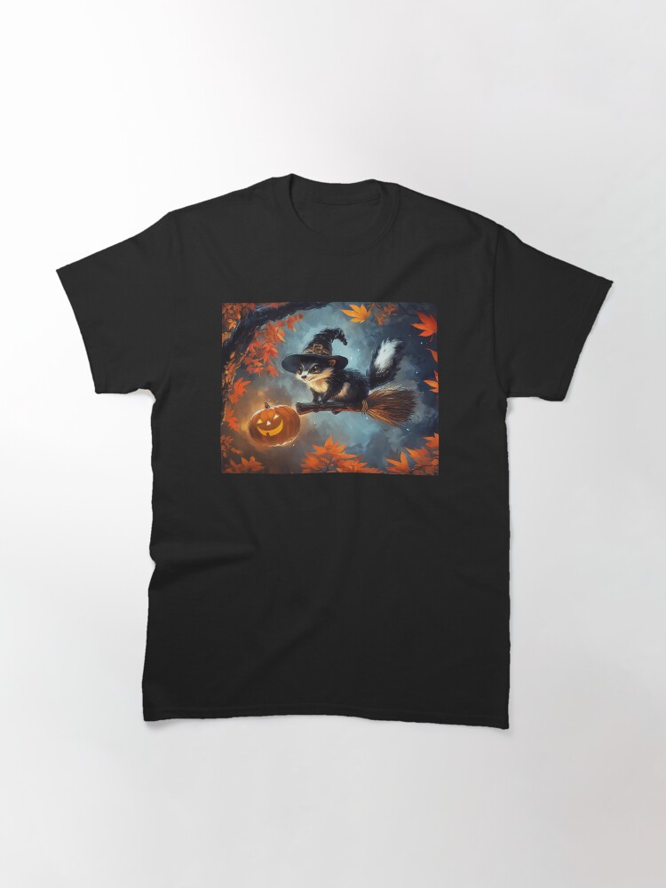 Thumbnail 3 of 7, Classic T-Shirt, Skunkd designed and sold by phatpuppyart.