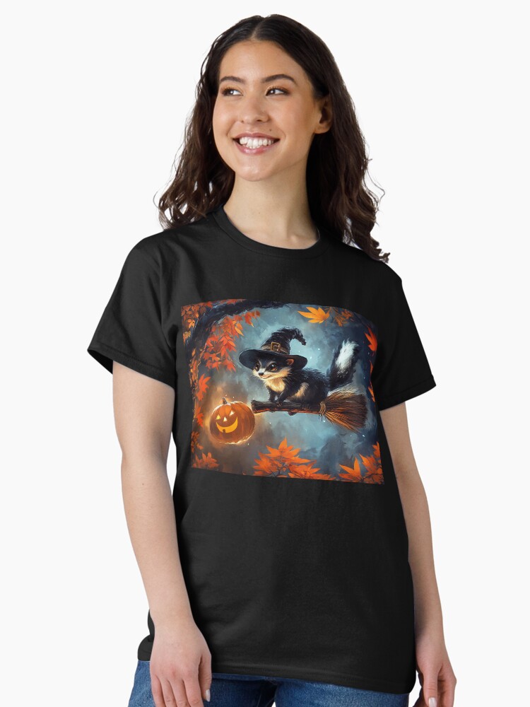 Thumbnail 1 of 7, Classic T-Shirt, Skunkd designed and sold by phatpuppyart.