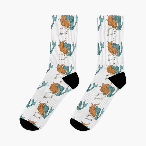 Item preview, The Mermaid designed and sold by MERLETDRAWING.