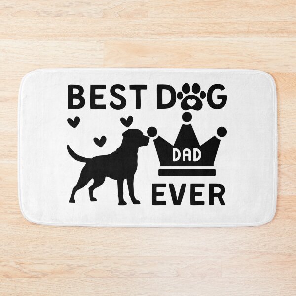 Item preview, Best dog dad ever designed and sold by mysummerland.