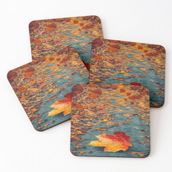 Item preview, Autumn Leaf on a Path - Fall Foliage  designed and sold by Frame & Fold.