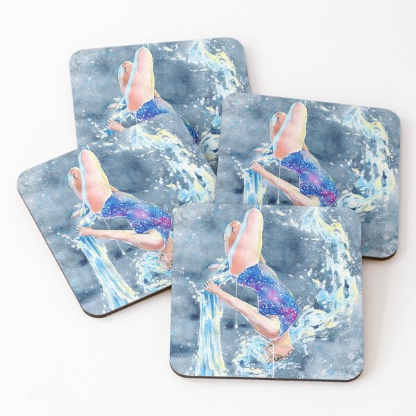 Item preview, Aerial Aquarius Zodiac designed and sold by JuliaRavenArt.