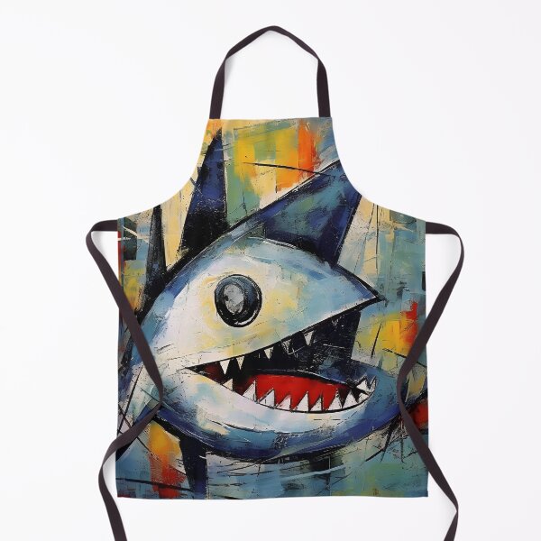 Item preview, Happy Shark - Expressionistic designed and sold by 3ling_Design.