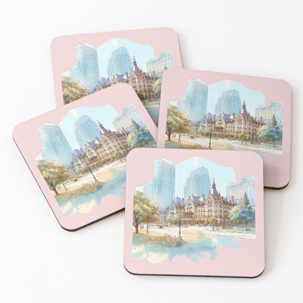 Item preview, D Sketch of Eglinton Flats and Montgomery's Inn - York City Highlights, designed and sold by PaintMeWorld.