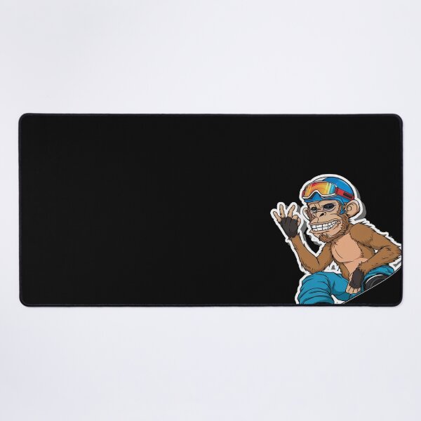 Item preview, Reckless Monkey On Snowboard designed and sold by MonkiFlipp.