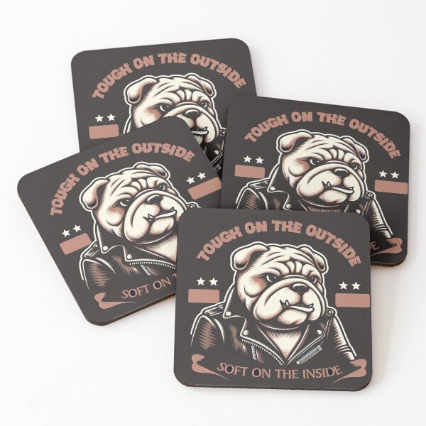 Item preview, Bulldog Playful Charm designed and sold by communedesigns.