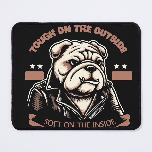 Item preview, Bulldog Playful Charm designed and sold by communedesigns.