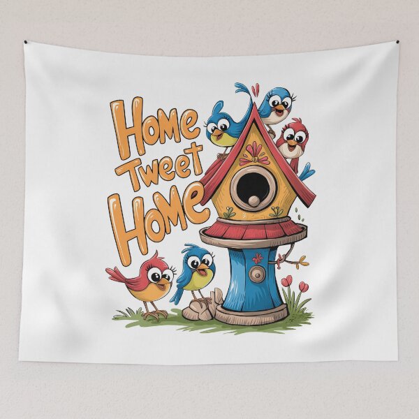 Item preview, Home Tweet Home designed and sold by Wegetees.