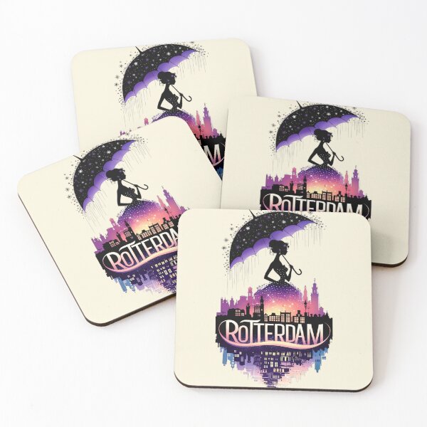 Item preview, Rotterdam Silhouette Art - Dreamy Cityscape Design designed and sold by MilicaT.