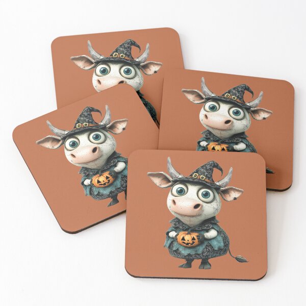 Item preview, Quirky Halloween Cow designed and sold by DePrin.