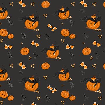 Artwork thumbnail, Candy Corn Coma Pattern by Rina Lynne