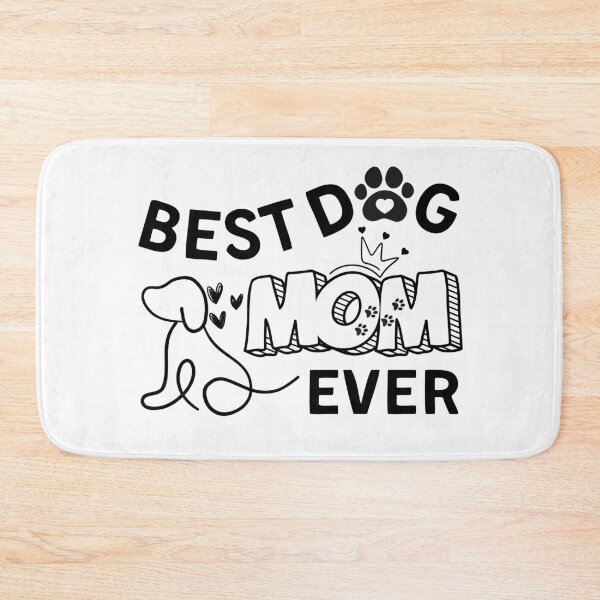 Item preview, Best dog mom ever designed and sold by mysummerland.