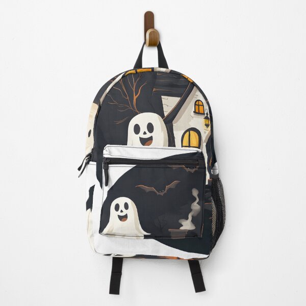 Item preview, Charming Cottage with Playful Halloween Ghosts designed and sold by CharmingQuill.