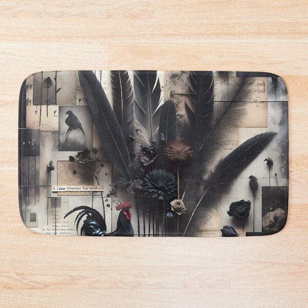 Item preview, Gothic Rooster Collage designed and sold by FNORD-10111.
