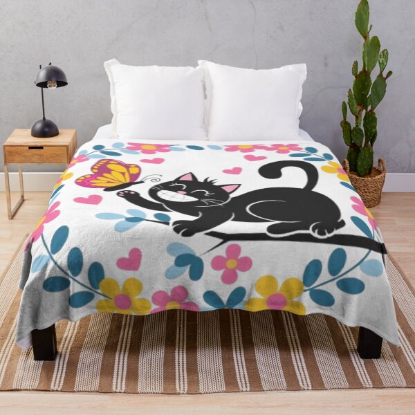 Item preview, Playful Vibrant Black Cat designed and sold by XquisiteFashion.