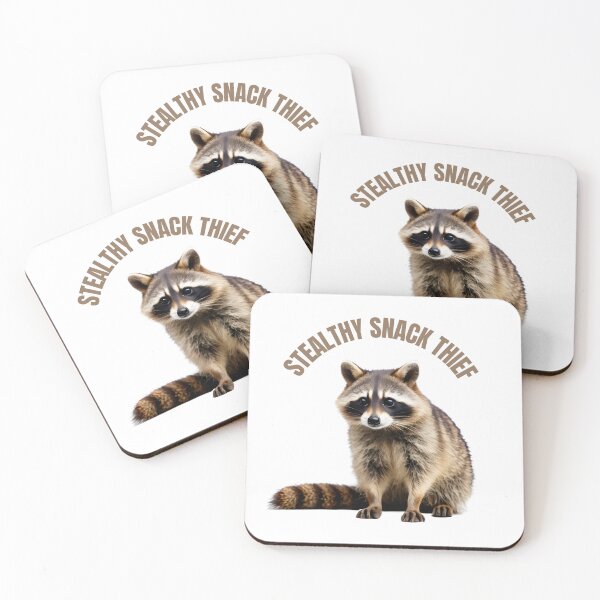 Item preview, Stealthy snack thief designed and sold by Designfs.