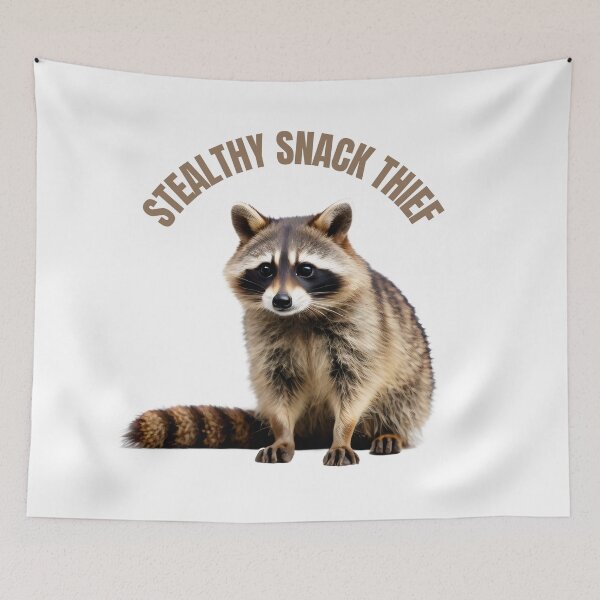 Item preview, Stealthy snack thief designed and sold by Designfs.