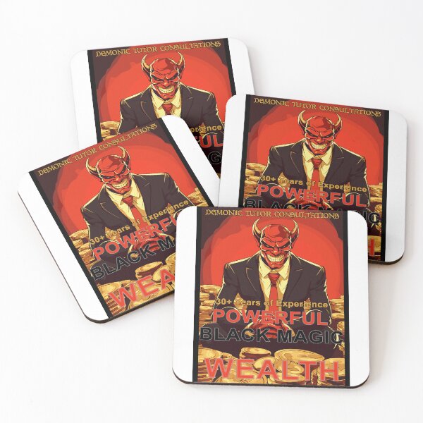 Item preview, Demonic Tutor MTG Vintage Art Work Poster Print designed and sold by Maximilian Simson.
