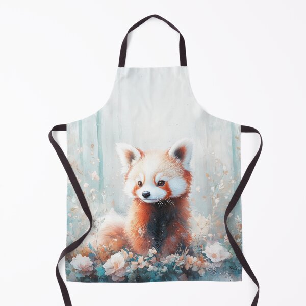 Item preview, Red Panda Floral Sanctuary designed and sold by AshiraCreations.
