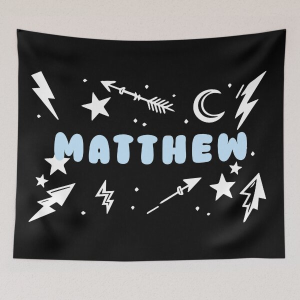Item preview, Name Matthew - personalized designed and sold by karolinahinc.