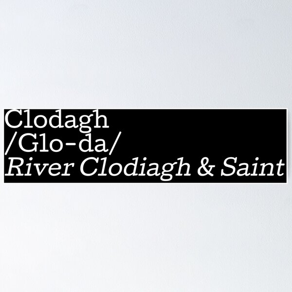 Item preview, Clodagh - Irish Girl's Name designed and sold by Seorai.