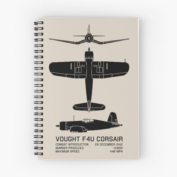 Item preview, Vought F4U Corsair Plane Silhouettes Infographic designed and sold by MilitaryMart.
