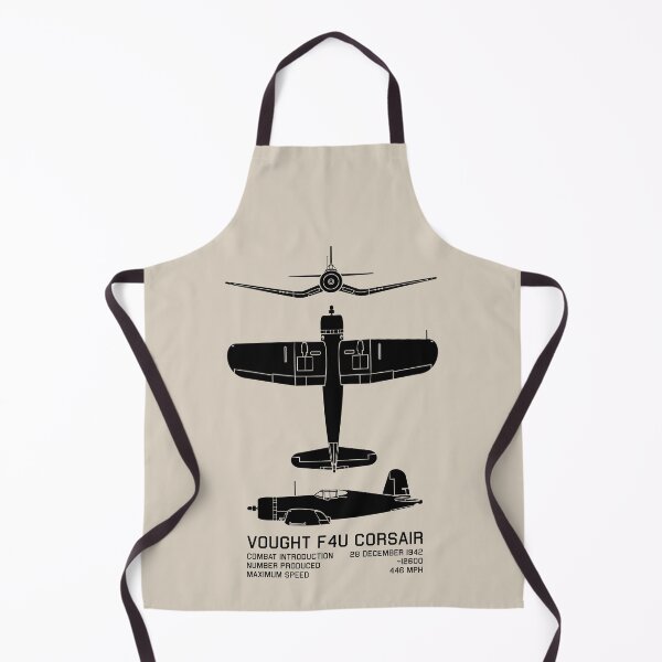 Item preview, Vought F4U Corsair Plane Silhouettes Infographic designed and sold by MilitaryMart.