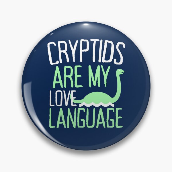 Item preview, Cryptids Are My Love Language Funny Cryptozoology designed and sold by SharpThreadZ.