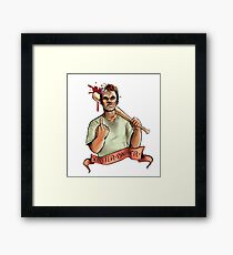 scooter brother Framed Print