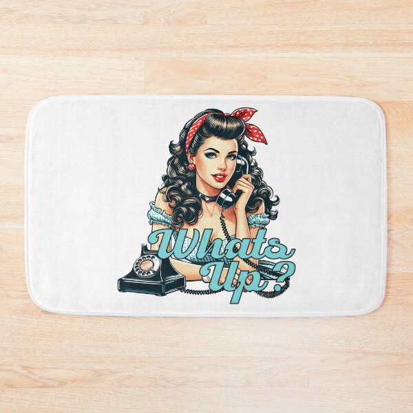Item preview, How Are You Rockabilly Woman Rotary Dial Phone Gift designed and sold by Pineapple-Tree.