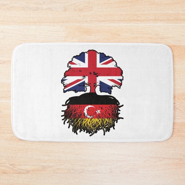 Item preview, Turkish German German Turks British UK Tree Roots Flag designed and sold by FlagX.