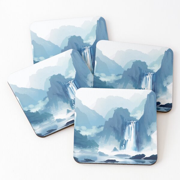 Item preview, Watercolor Waterfall designed and sold by Carbon-Beaver.