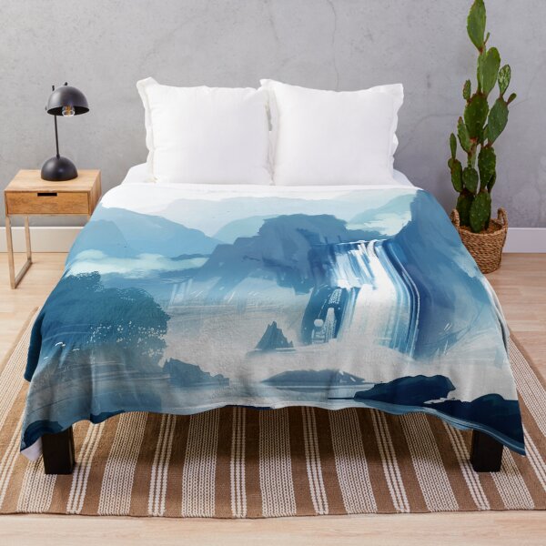 Item preview, Watercolor Waterfall designed and sold by Carbon-Beaver.