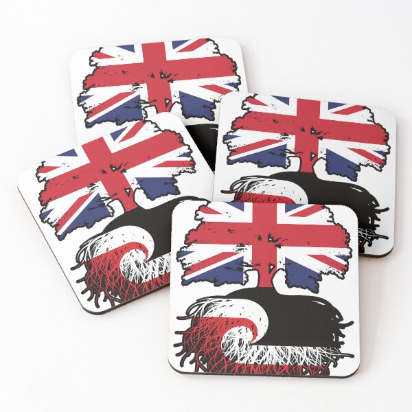 Item preview, Aotearoa Maori British UK Tree Roots Flag designed and sold by FlagX.