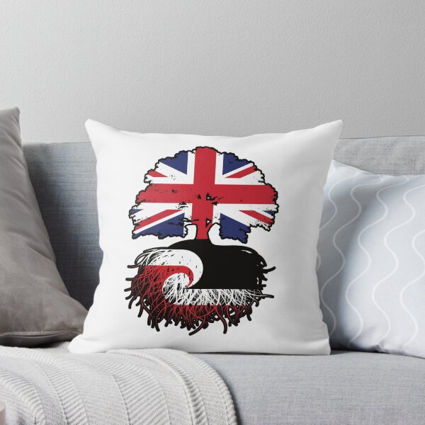 Item preview, Aotearoa Maori British UK Tree Roots Flag designed and sold by FlagX.