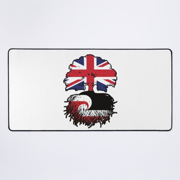 Item preview, Aotearoa Maori British UK Tree Roots Flag designed and sold by FlagX.