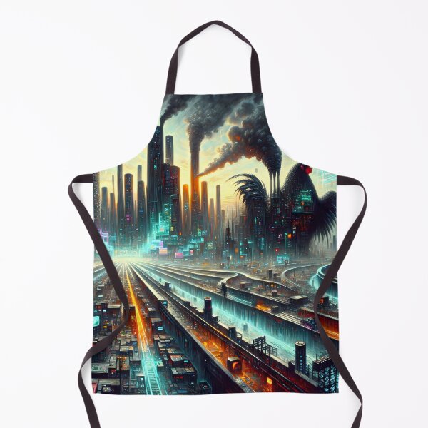 Item preview, Cyberpunk Rooster Rising designed and sold by FNORD-10111.