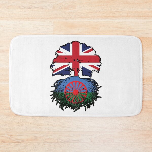 Item preview, Romani Roma British UK Tree Roots Flag designed and sold by FlagX.