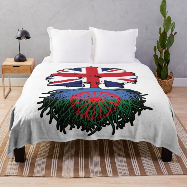 Item preview, Romani Roma British UK Tree Roots Flag designed and sold by FlagX.