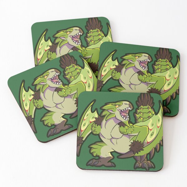 Artikelvorschau, Monster Hunter Chibs - Rathian entworfen und verkauft von SoapyGrenade.