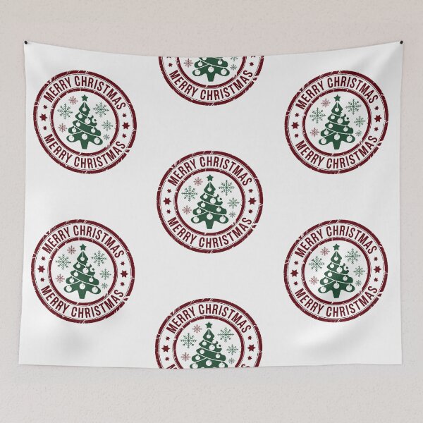 Item preview, Livraison express du pole nord, Christmas stocking,  Christmas stocking, stamp with a Christmas star, Merry Christmas, Christmas tree,  reindeer, stamp with Santa Claus, Santa Claus designed and sold by PRYMULLART.