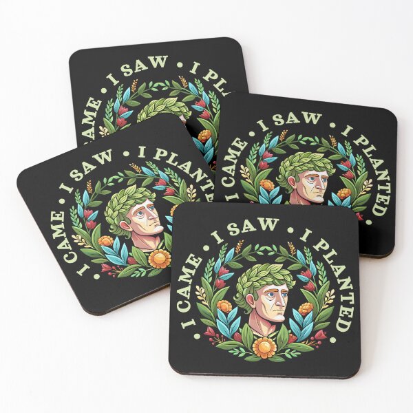 Item preview, I Came I Saw I Planted Guerilla Urban Gardening designed and sold by Artepilo.