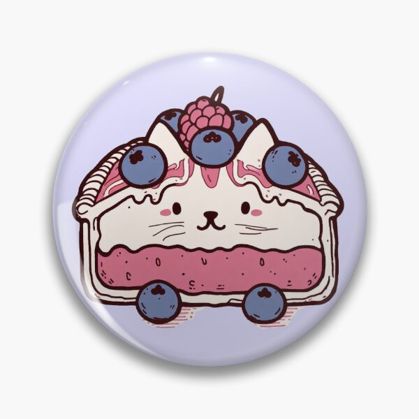 Item preview, Cat Berry Pie Slice  designed and sold by FurryFantasy.