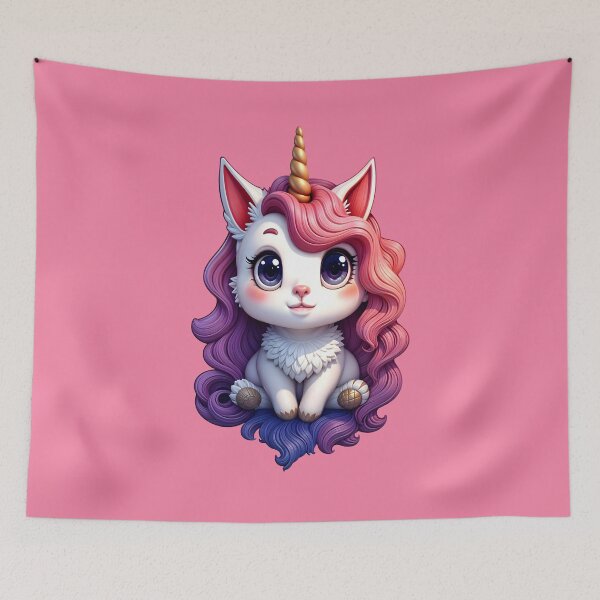 Item preview, The Fantasy Caticorn Cute Cat Unicorn designed and sold by TheArtOfPat.