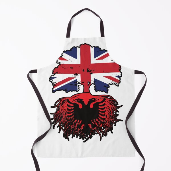 Item preview, Albania Albanian British UK United Kingdom Britain Tree Roots Flag designed and sold by FlagX.