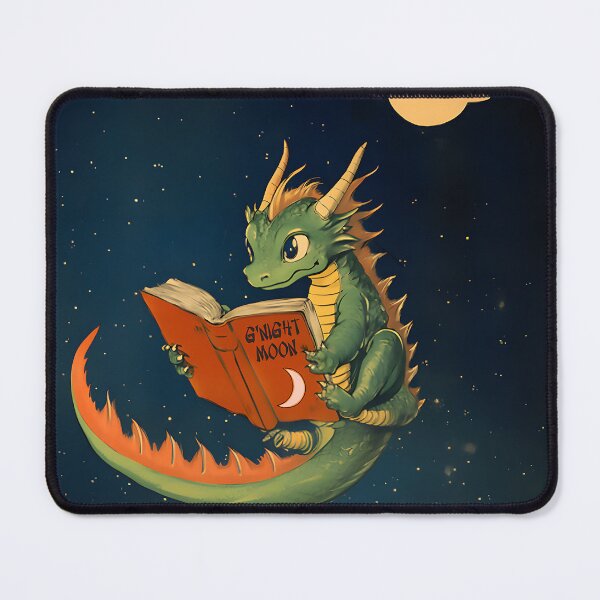 Item preview, Book Dragon - "Goodnight Moon" Inspired | Bookwyrm designed and sold by Playing In Mud.