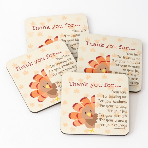 Item preview, Thank you for… your love, for trusting me. Thanksgiving. designed and sold by FreeSoulLab.